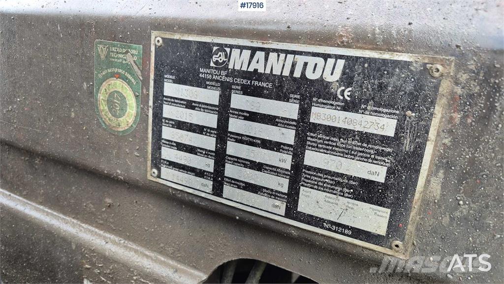 Manitou MI 30 G Šakiniai krautuvai - Kita