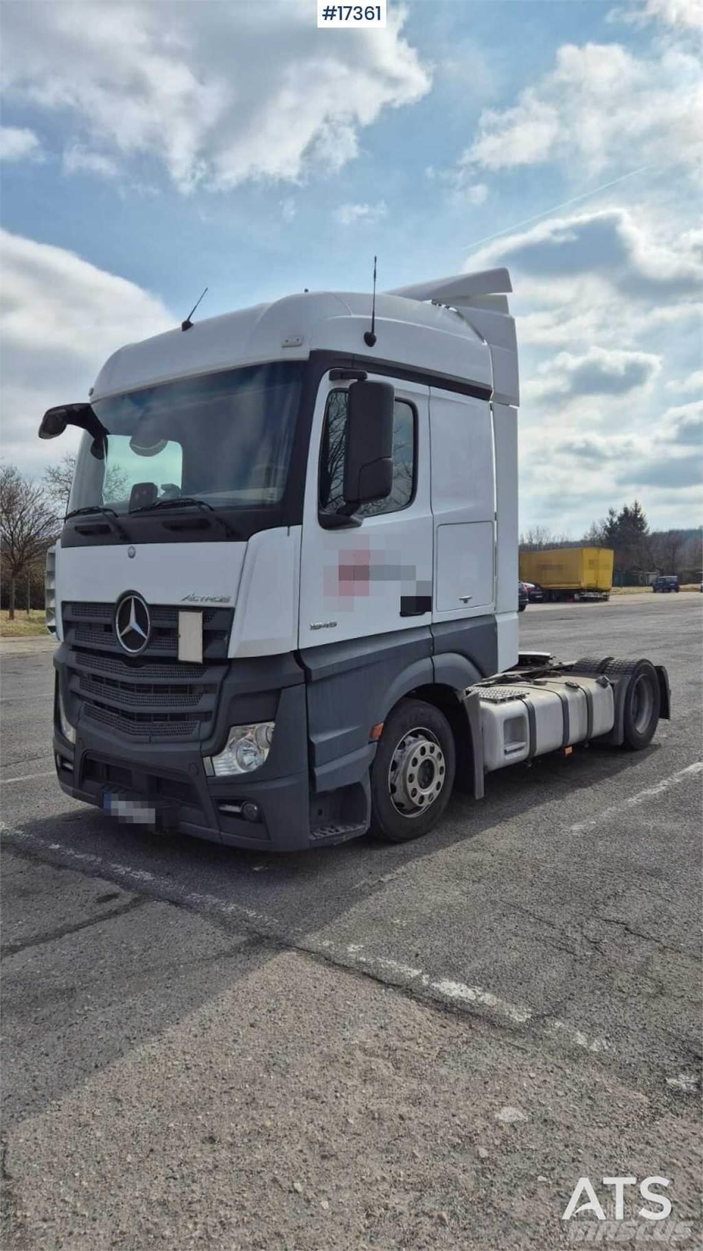 Mercedes-Benz Actros Naudoti vilkikai