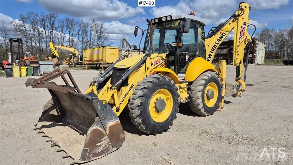 New Holland B 115C Ekskavatoriniai krautuvai