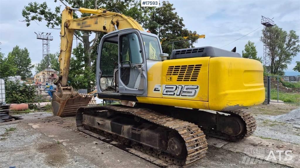New Holland E215 Vikšriniai ekskavatoriai