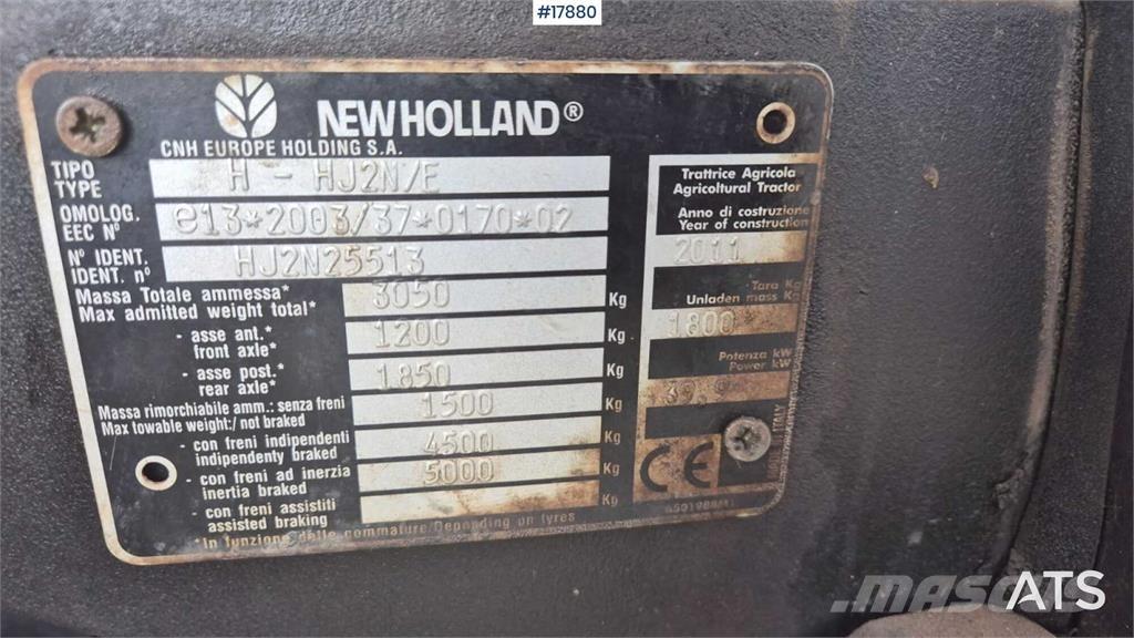 New Holland T 3040 Traktoriai