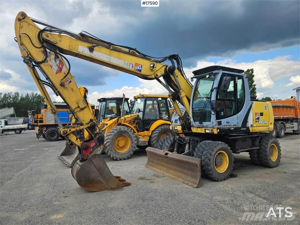 New Holland WL 170C Ratiniai ekskavatoriai