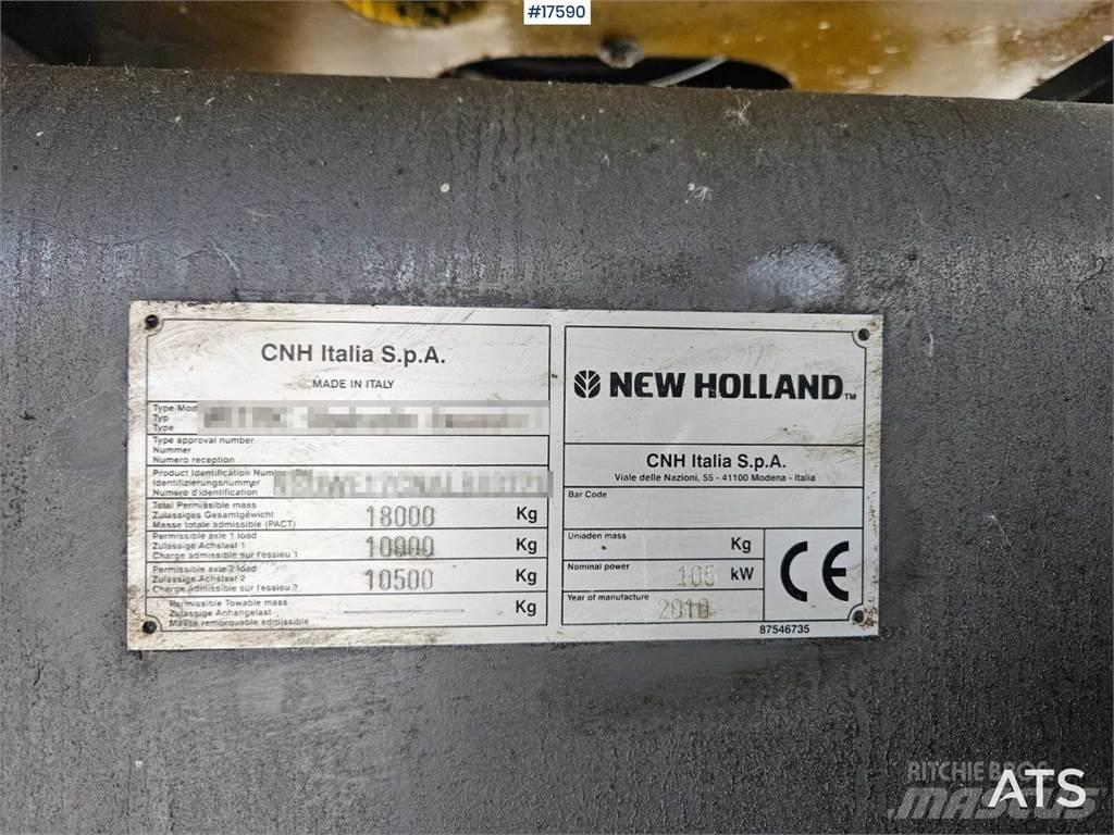 New Holland WL 170C Ratiniai ekskavatoriai