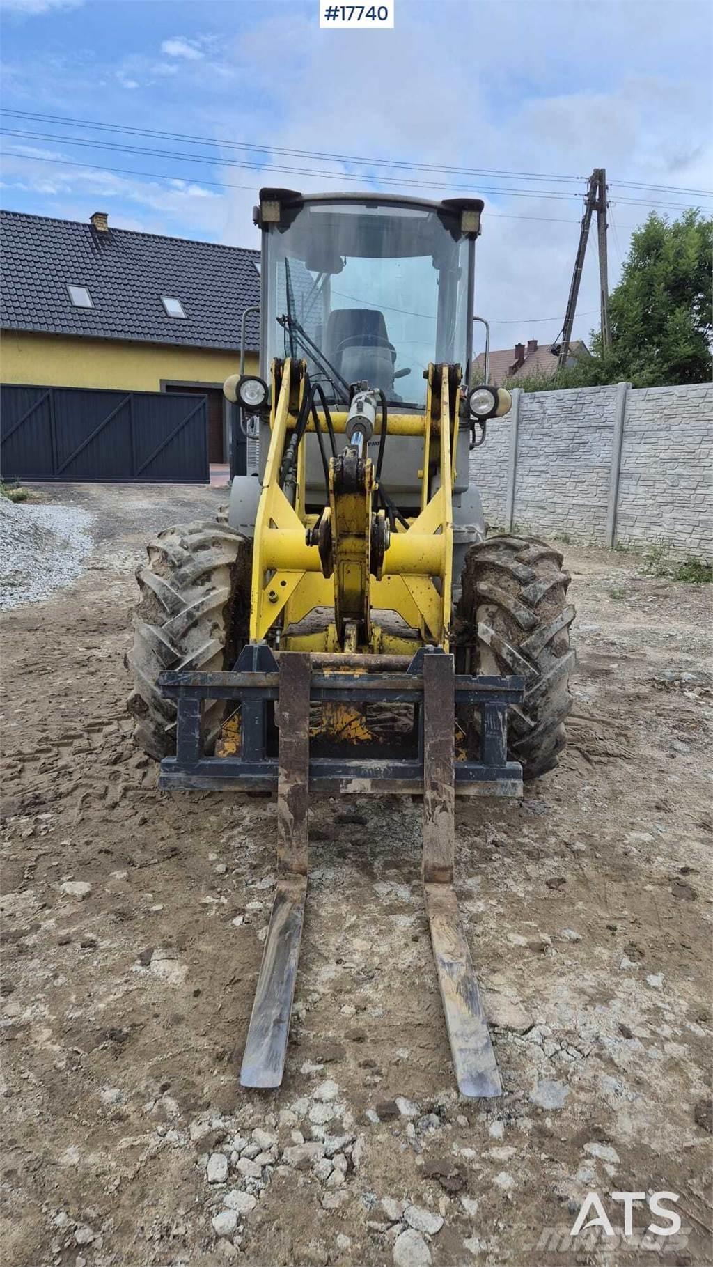 Paus RL 655 Naudoti ratiniai krautuvai