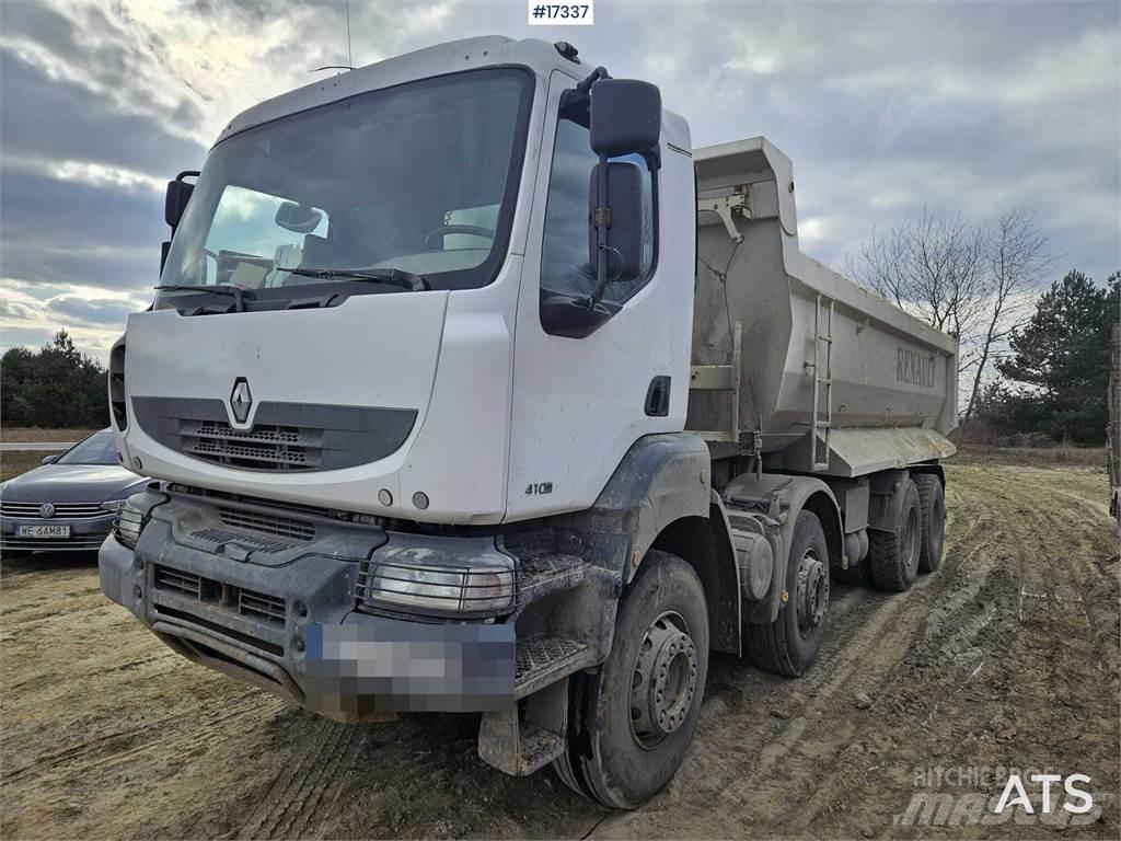 Renault Kerax 8x4 Savivarčių priekabų vilkikai