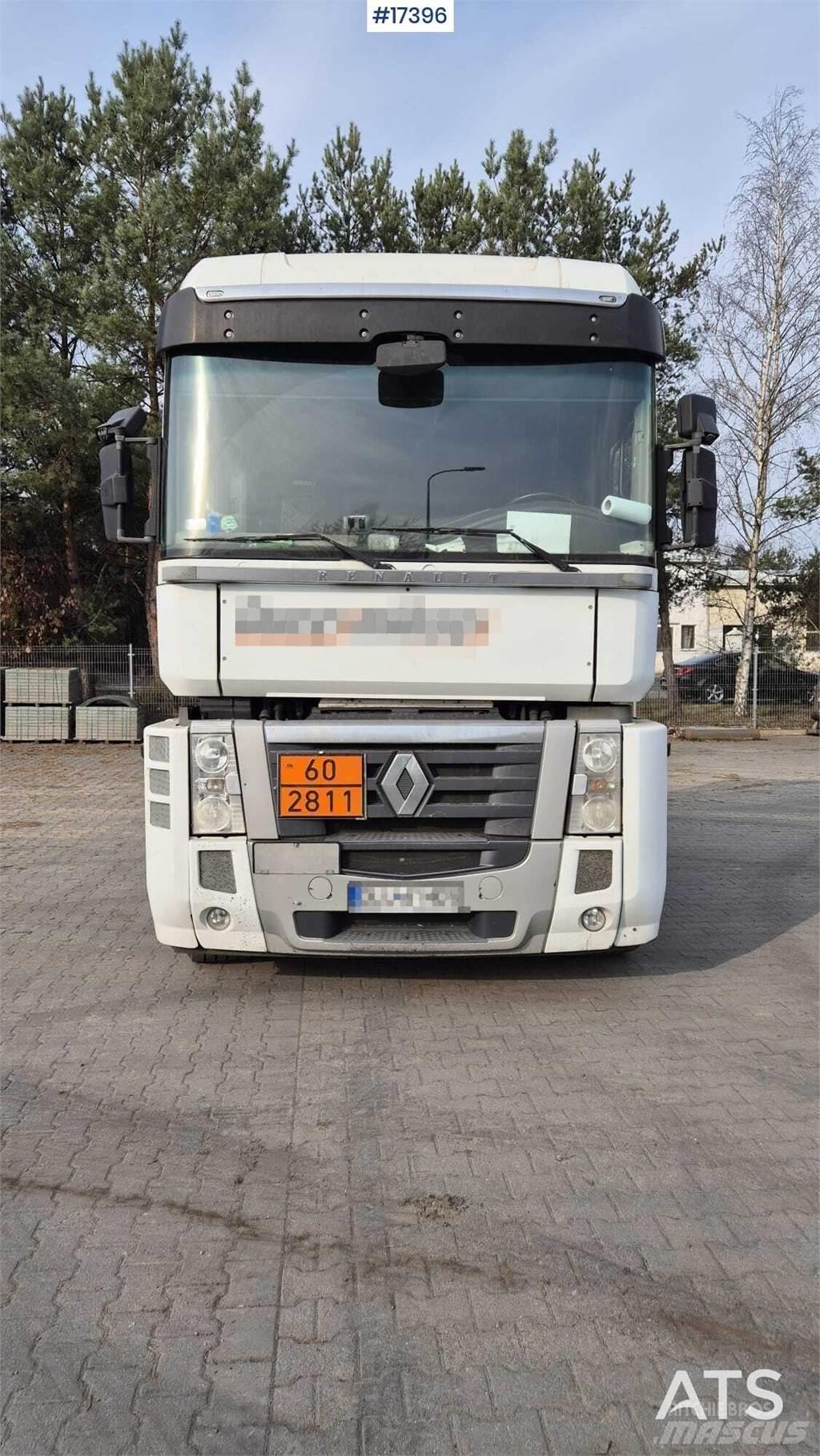 Renault Magnum Naudoti vilkikai