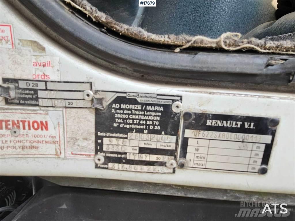 Renault Premium 340 Sunkvežimiai su keliamuoju kabliu