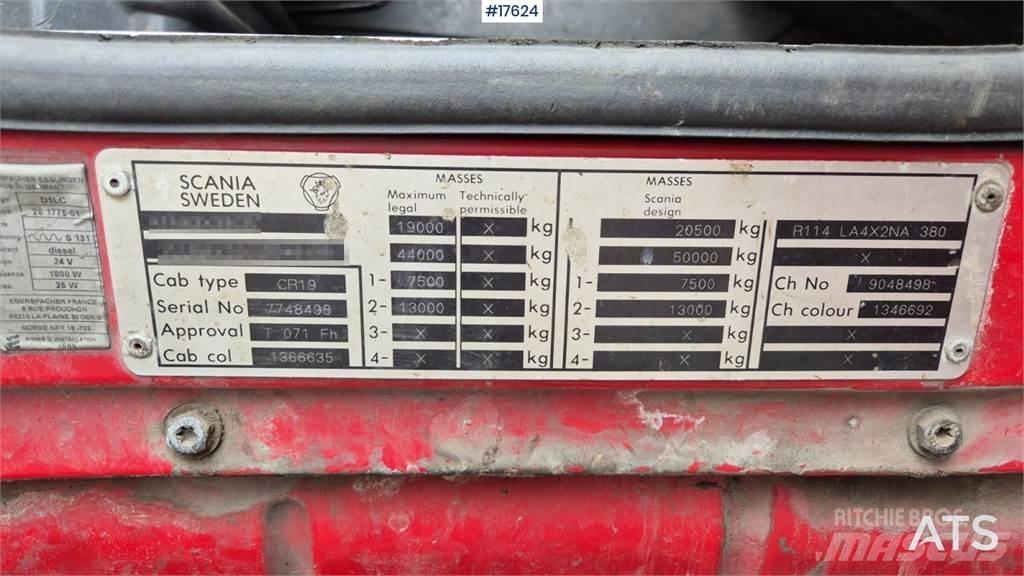 Scania 114L 380 Naudoti vilkikai