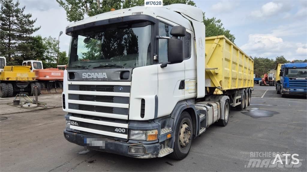 Scania 124 L 400 Naudoti vilkikai