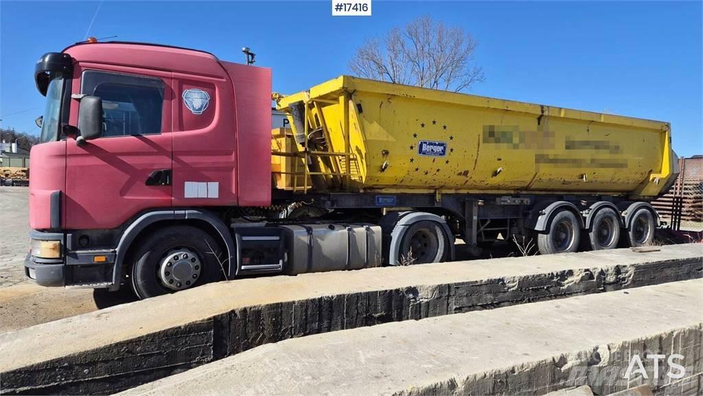 Scania 124L Naudoti vilkikai