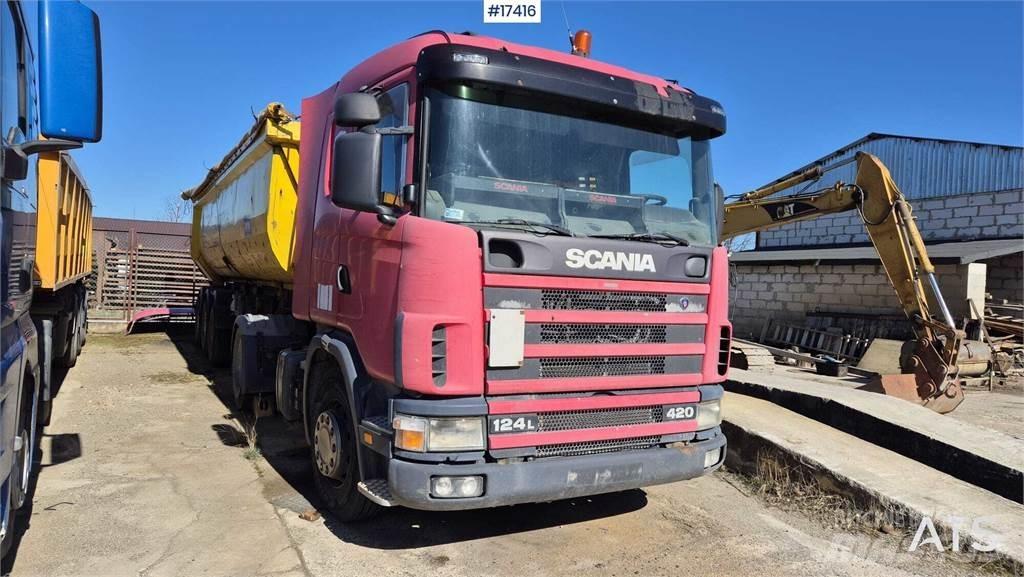 Scania 124L Naudoti vilkikai