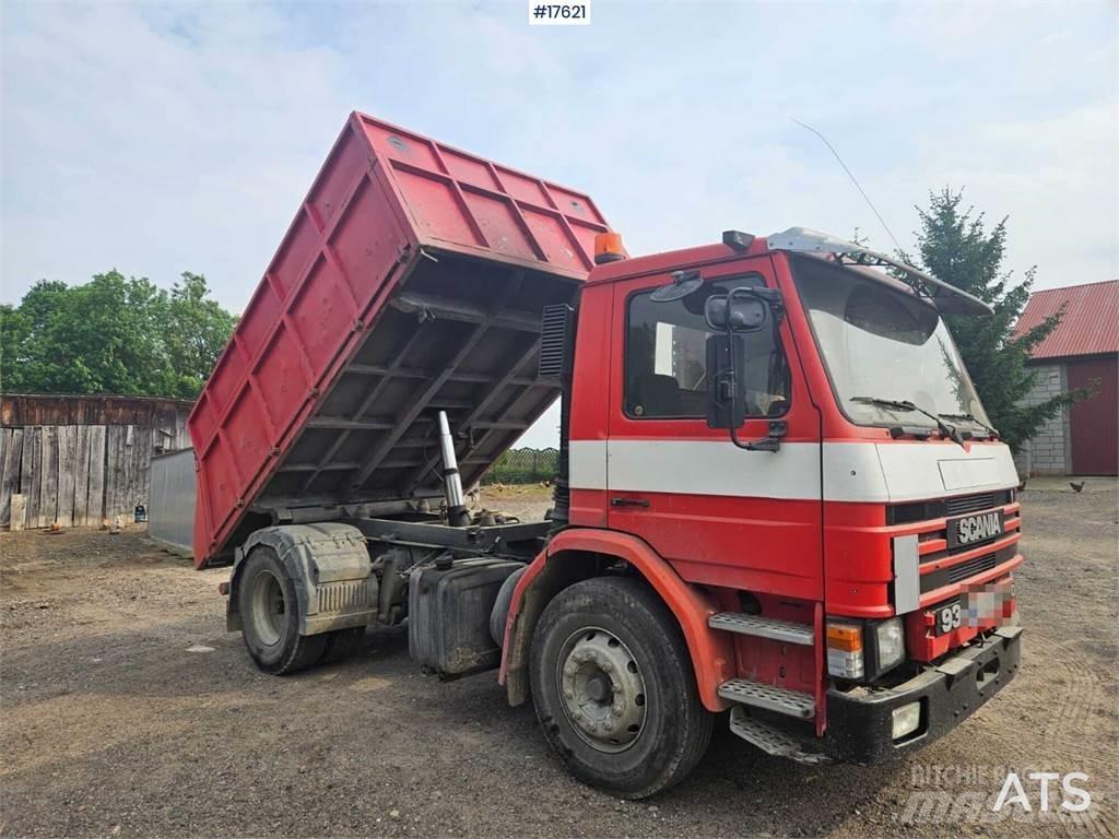 Scania 93M 280 Savivarčių priekabų vilkikai