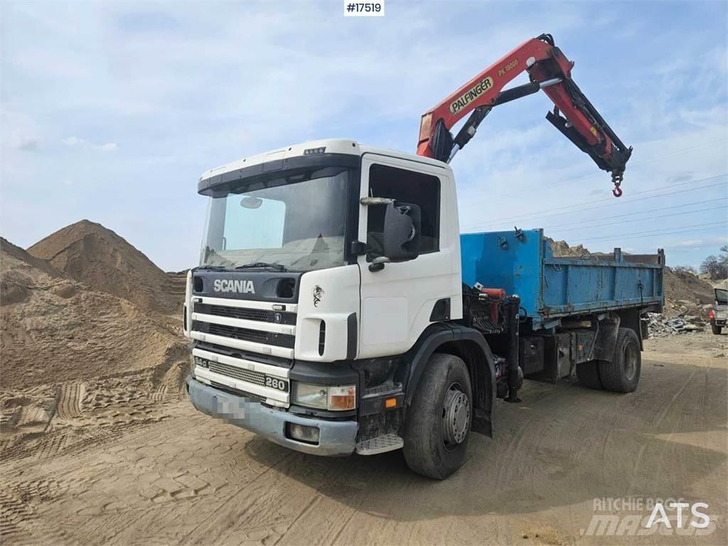 Scania 94G Automobiliniai kranai