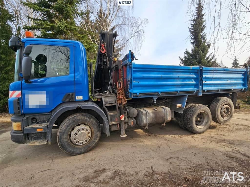 Scania 94G z HDS Automobiliniai kranai
