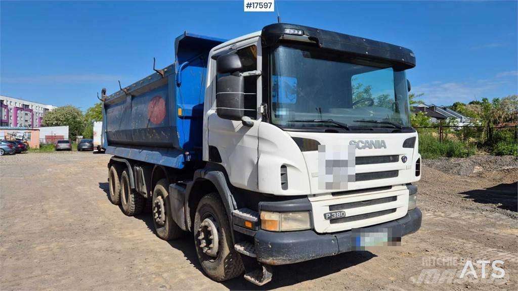 Scania P380 Savivarčių priekabų vilkikai