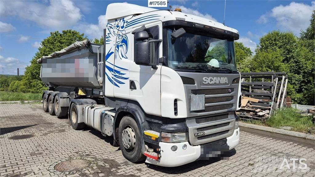 Scania R420 Naudoti vilkikai