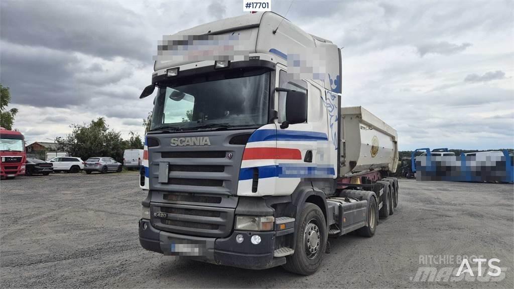 Scania R420 Naudoti vilkikai