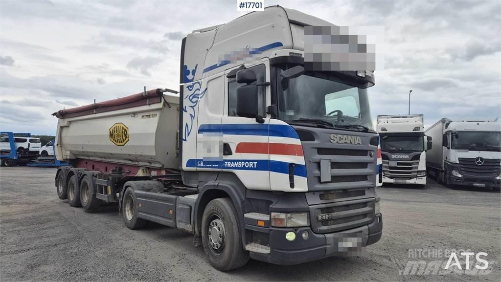 Scania R420 Naudoti vilkikai