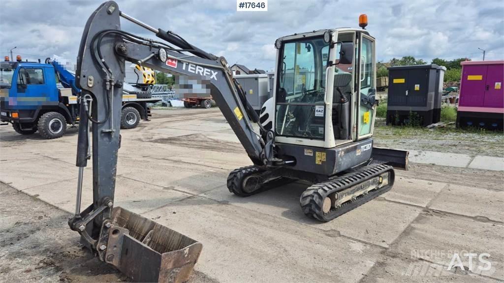 Terex TC 37 Mini ekskavatoriai < 7 t