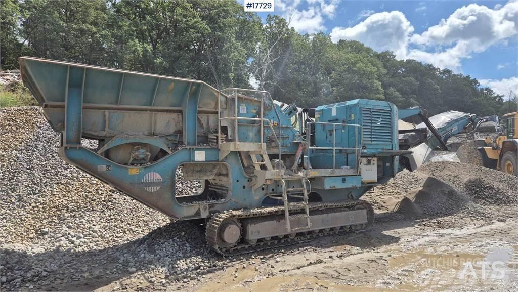 Terex XH250 Trupintuvai