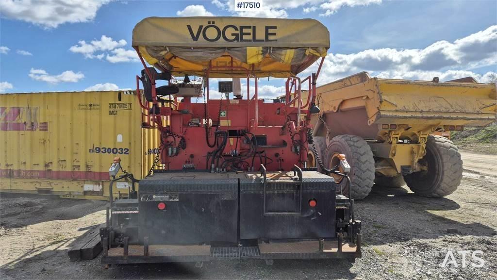 Vögele SUPER 1600 Asfalto klotuvai