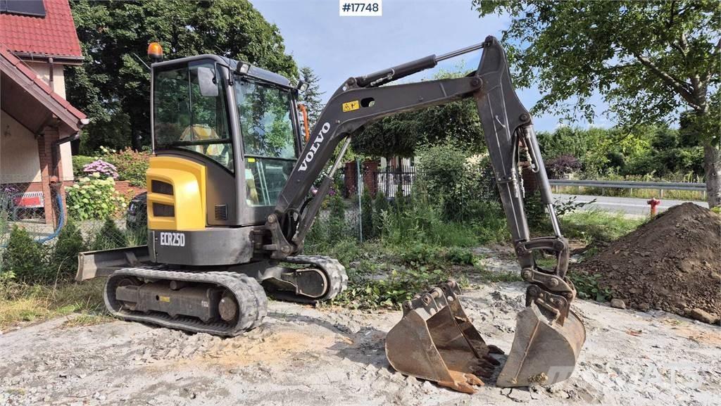 Volvo ECR25D Mini ekskavatoriai < 7 t
