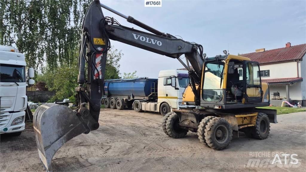 Volvo EW 160B Ratiniai ekskavatoriai