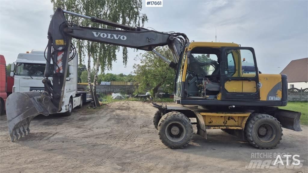 Volvo EW 160B Ratiniai ekskavatoriai