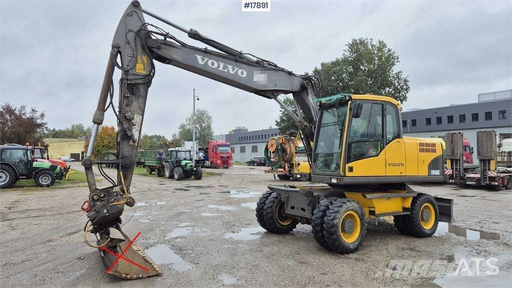 Volvo EW 160C Ratiniai ekskavatoriai