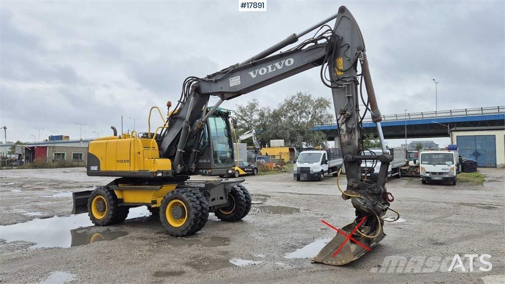 Volvo EW 160C Ratiniai ekskavatoriai