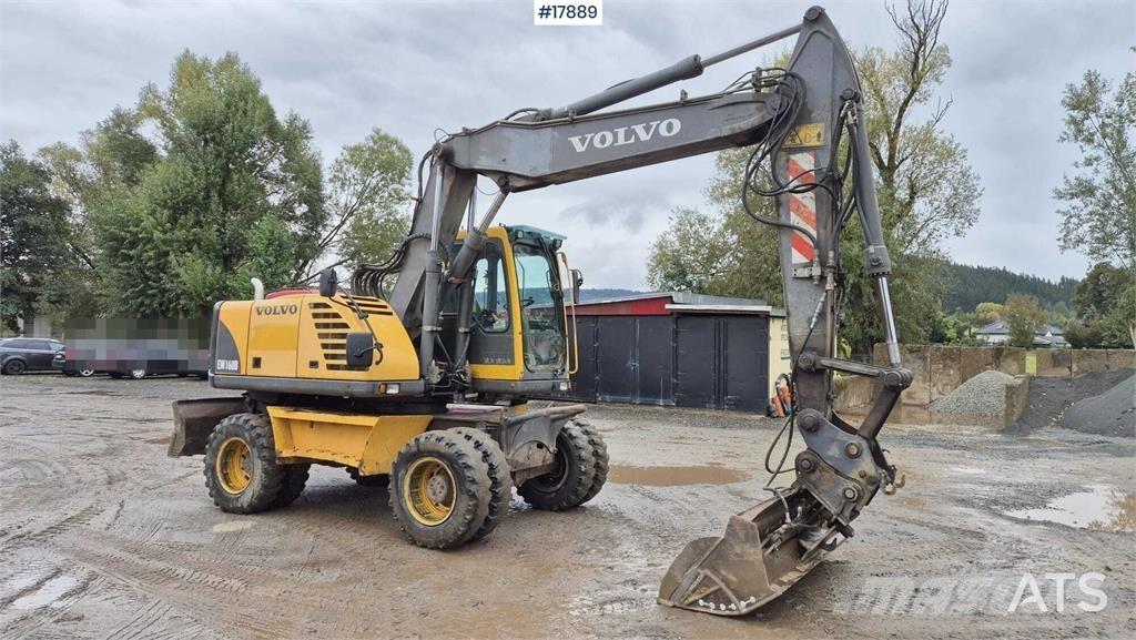 Volvo EW160B Ratiniai ekskavatoriai
