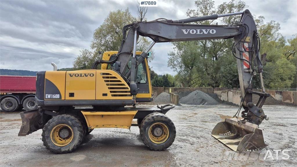 Volvo EW160B Ratiniai ekskavatoriai