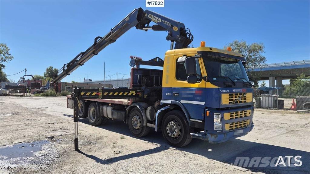 Volvo FM12 Automobiliniai kranai