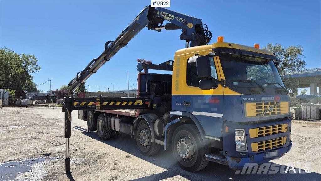 Volvo FM12 Automobiliniai kranai