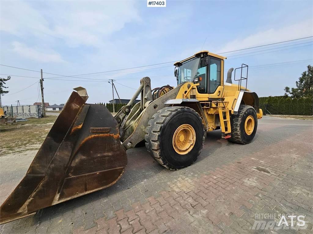 Volvo L150G Naudoti ratiniai krautuvai