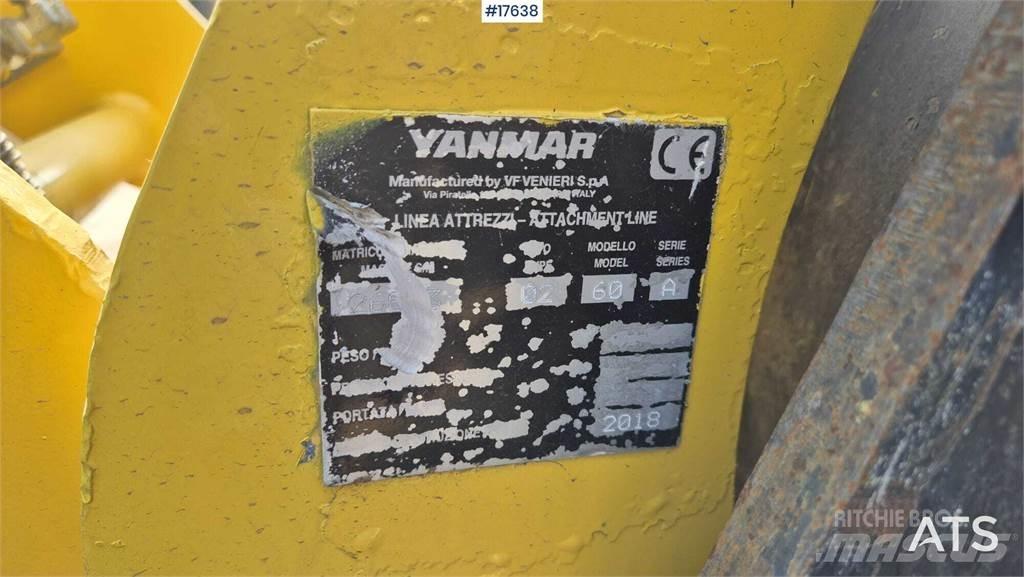 Yanmar 60 A Naudoti ratiniai krautuvai