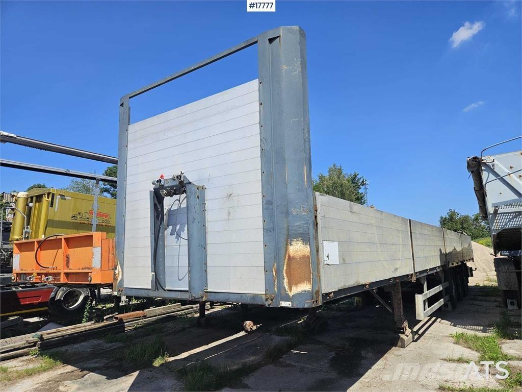 Zaslaw D-651 Bortinių sunkvežimių priekabos su nuleidžiamais bortais