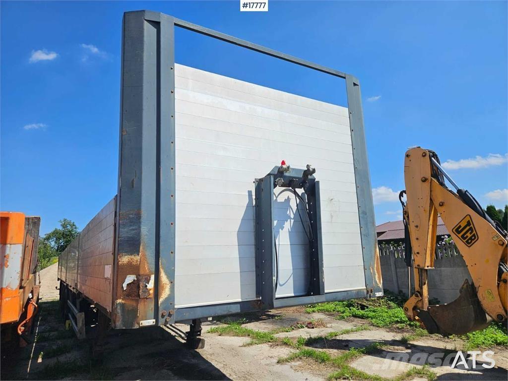 Zaslaw D-651 Bortinių sunkvežimių priekabos su nuleidžiamais bortais