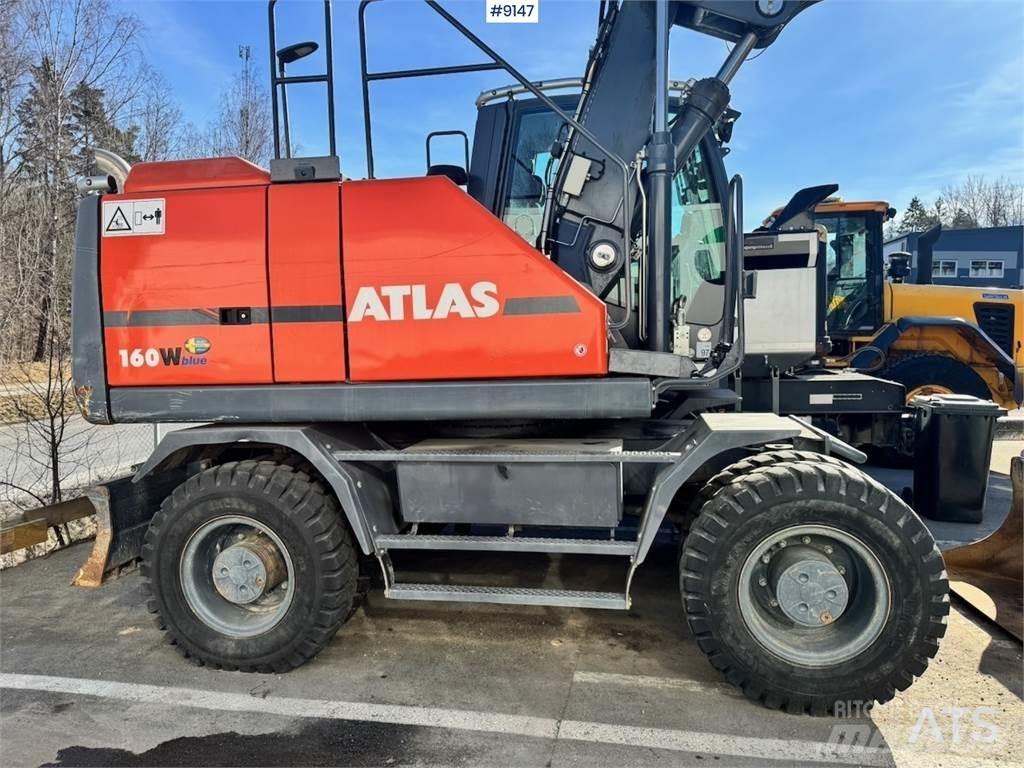Atlas 160W Ratiniai ekskavatoriai