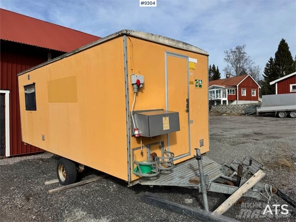  Byggbarack Arbetsbod Statyba - Kita