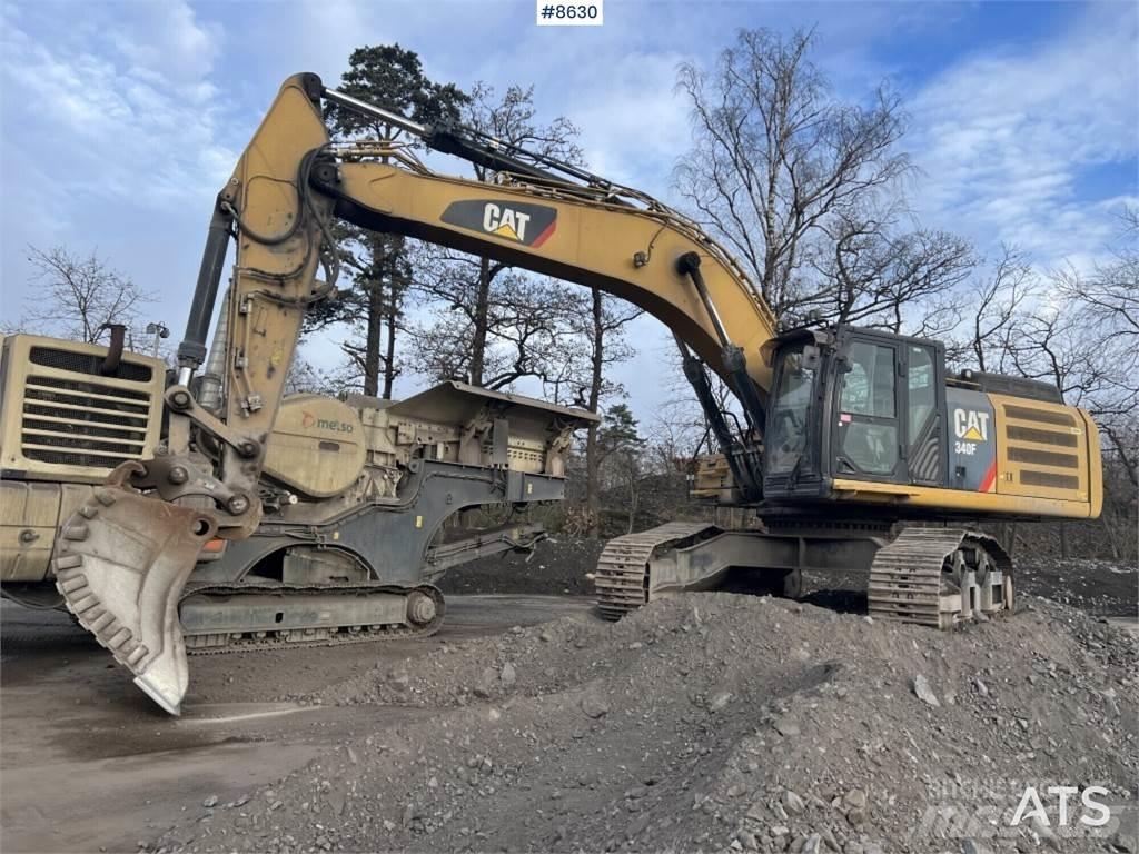 CAT 340F Vikšriniai ekskavatoriai