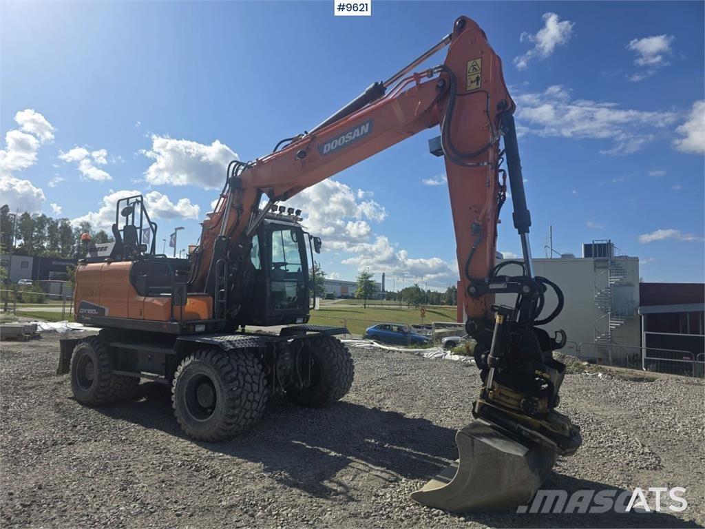 Doosan DX160W-5 Ratiniai ekskavatoriai