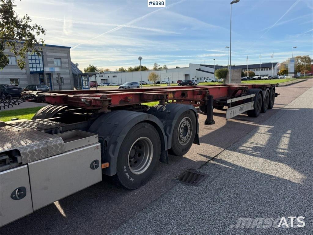 Fliegl SDS 400 Konteinerių puspriekabės