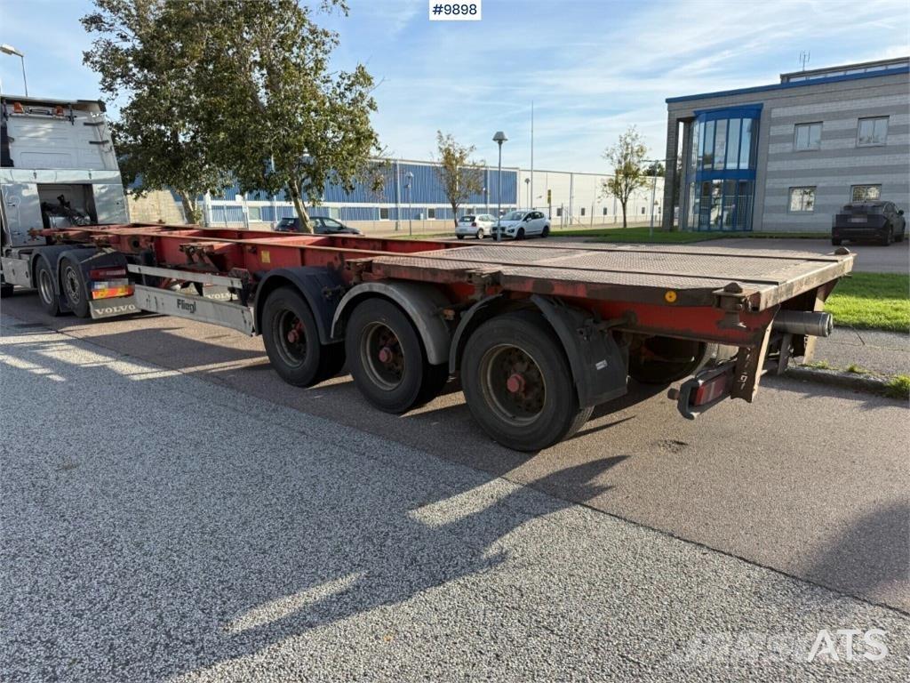 Fliegl SDS 400 Konteinerių puspriekabės