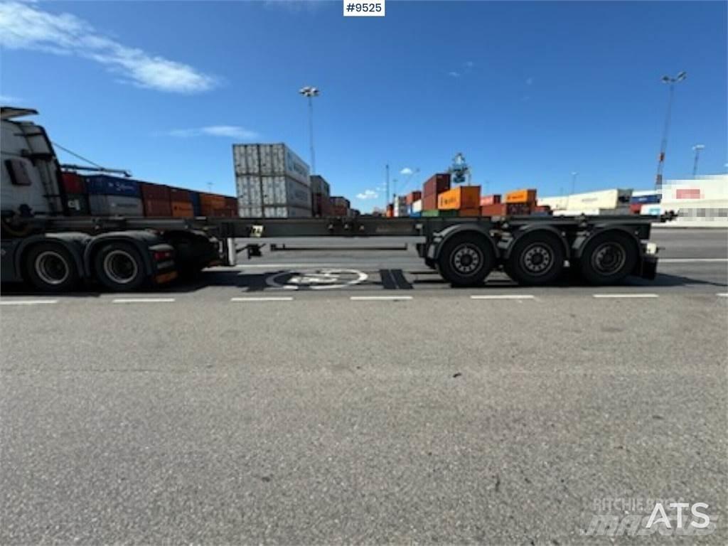 Fruehauf annet Konteinerių puspriekabės