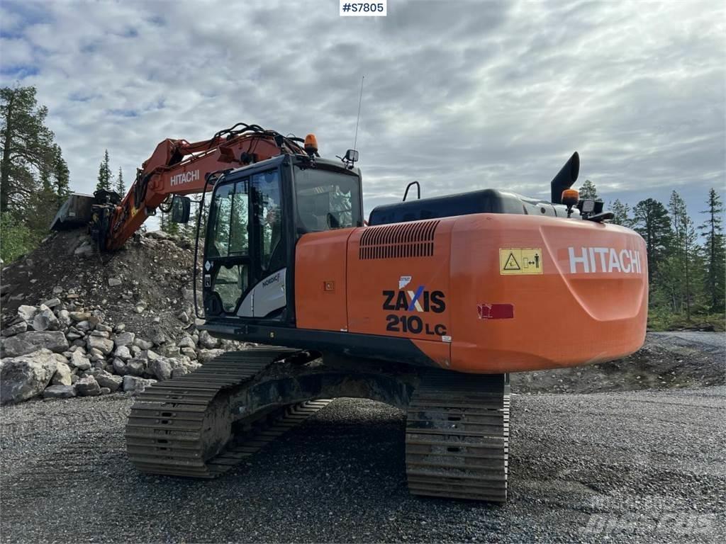 Hitachi ZX210LC-5B Vikšriniai ekskavatoriai