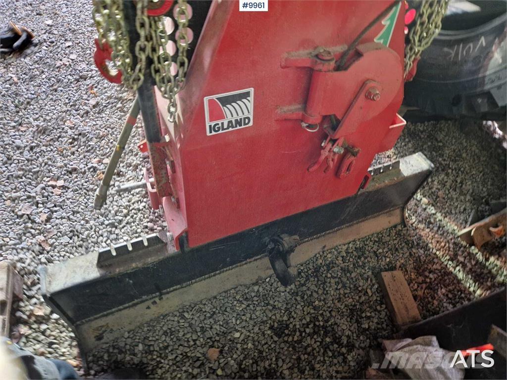 Igland luning winch Statyba - Kita