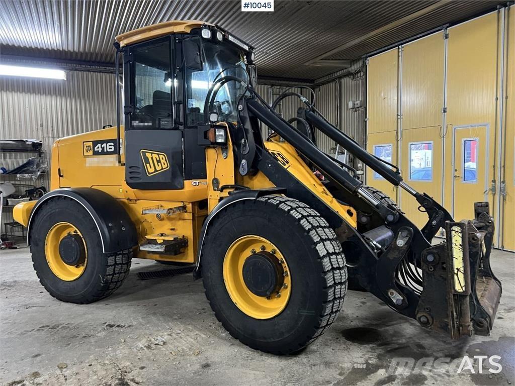JCB 416 HT Naudoti ratiniai krautuvai
