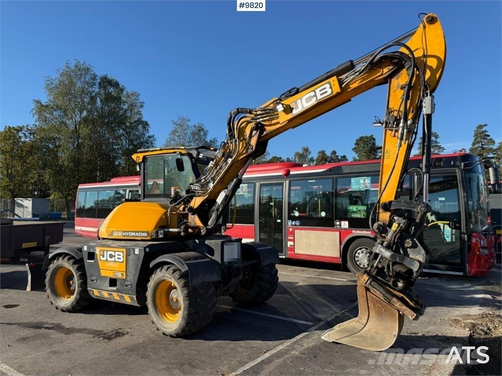JCB Hydradig 110W Ratiniai ekskavatoriai