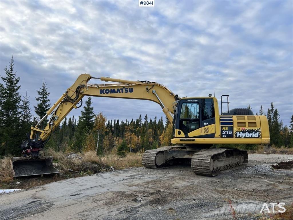 Komatsu HB 215 LC-2 Vikšriniai ekskavatoriai